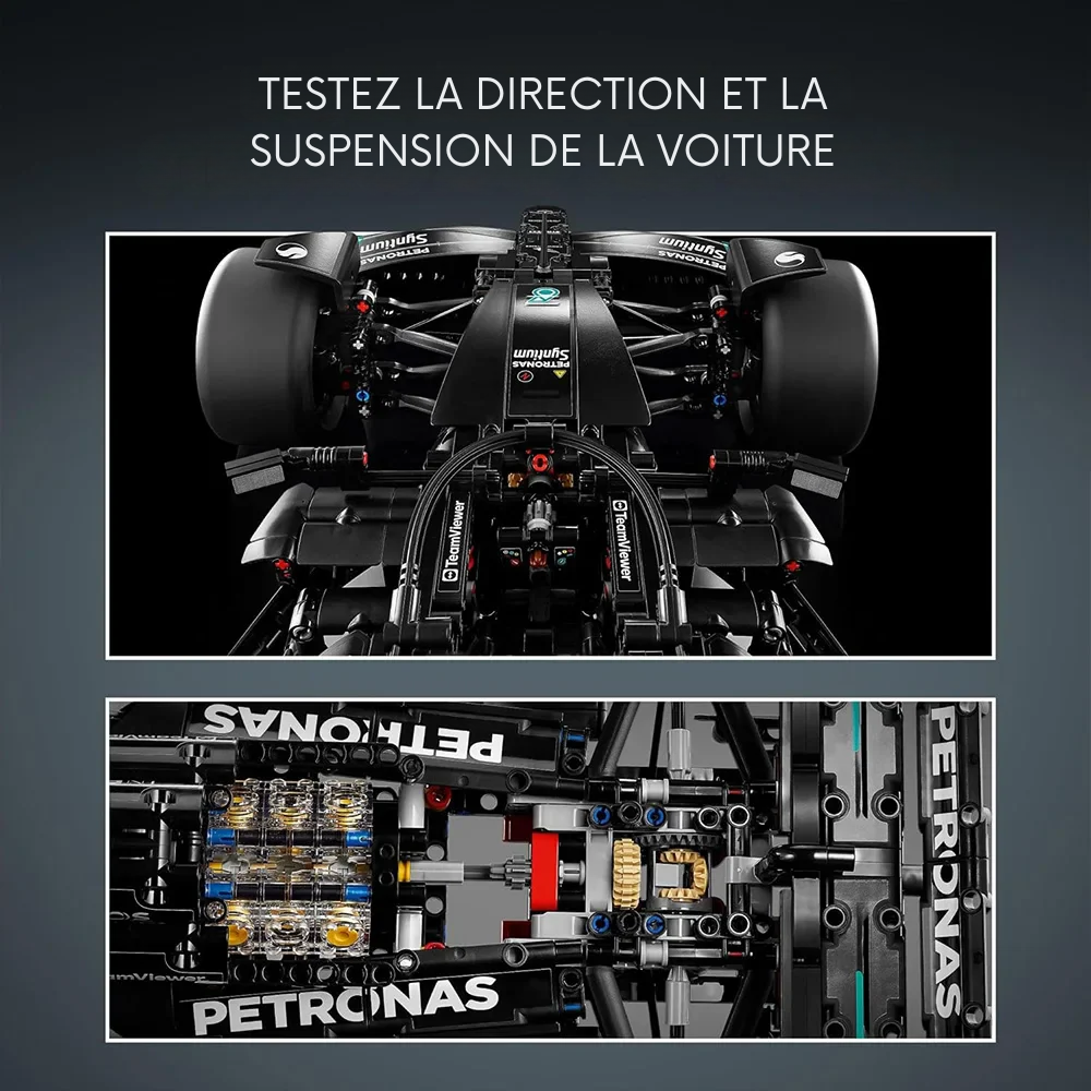 Monoplace F1 W14 Technique - 1642 Pièces