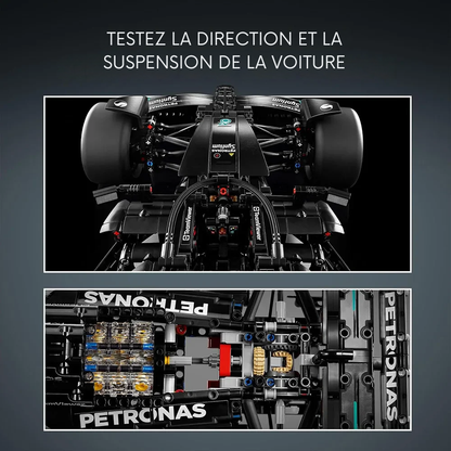 Monoplace F1 W14 Technique - 1642 Pièces