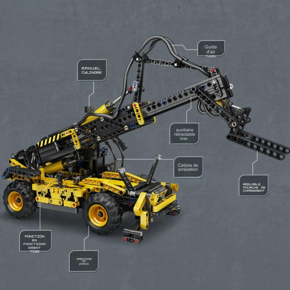 Chariot élévateur télescopique pneumatique – 803 pièces