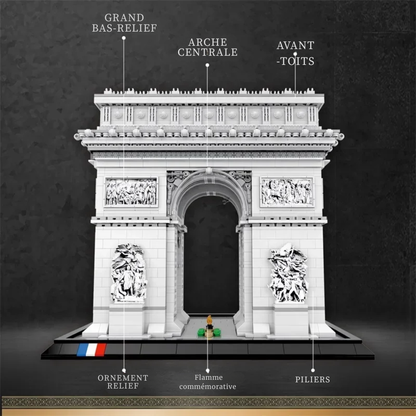 Arc de Triomphe de Paris - 3718 Pièces