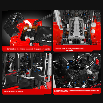 Grand chariot élévateur Technique Télécommandé – 4579 pièces