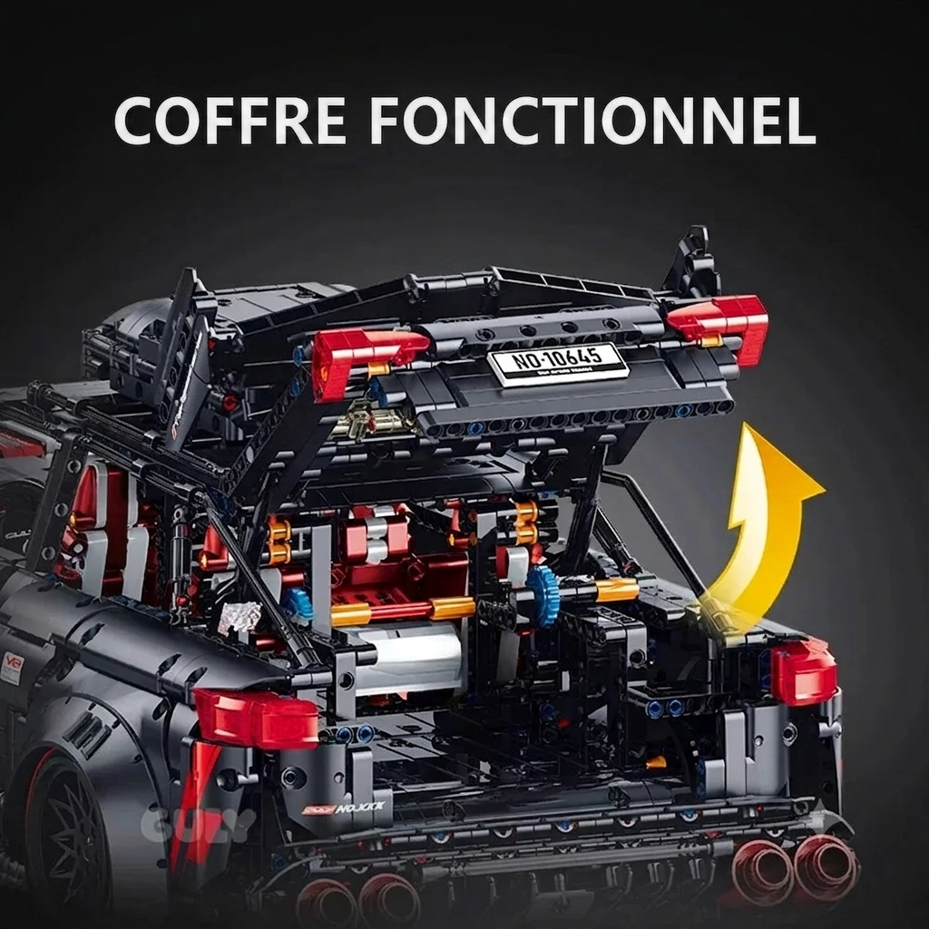 RS6 Technique Échelle 1:8 - 4189 pièces
