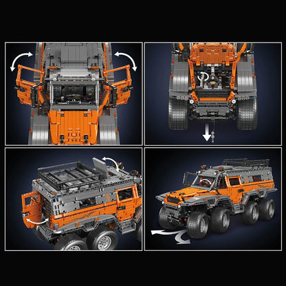 Avtoros Shaman 8x8 Technique Télécommandé - 3062 pièces