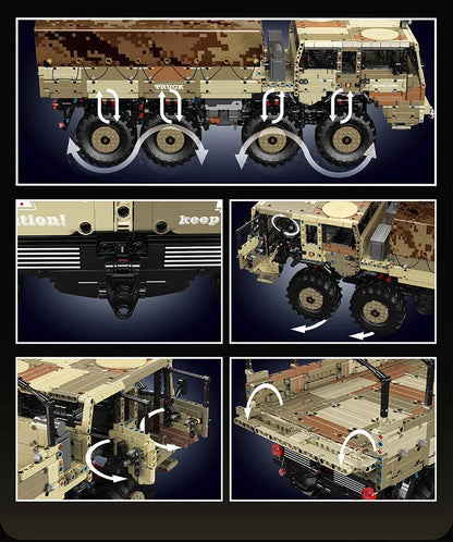 Porteur polyvalent 8x8 Technique Télécommandé - 4733pcs