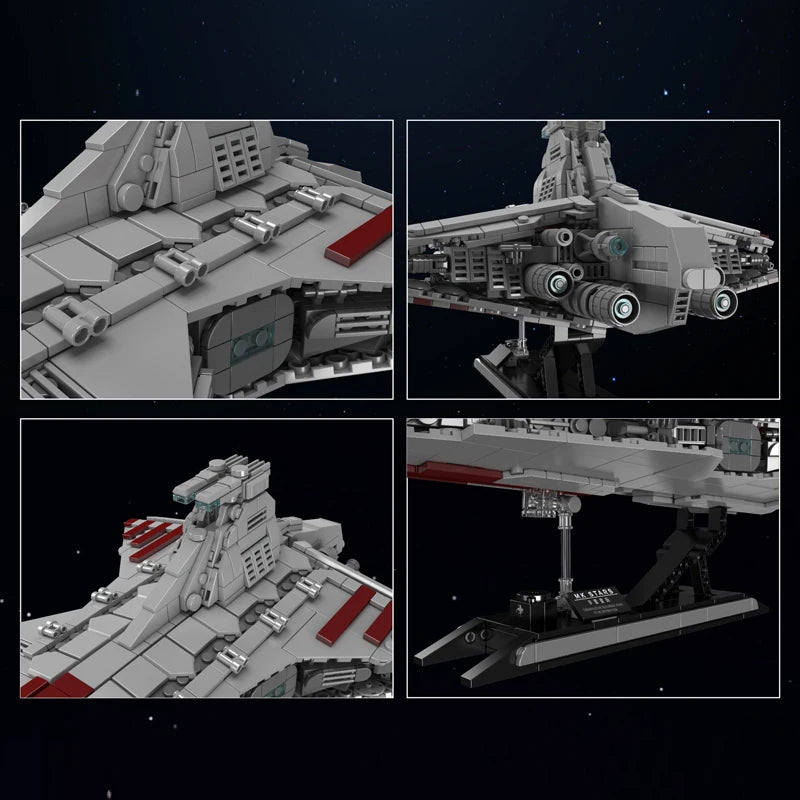 Cruiser d'attaque conquête des étoiles – 1320 pièces