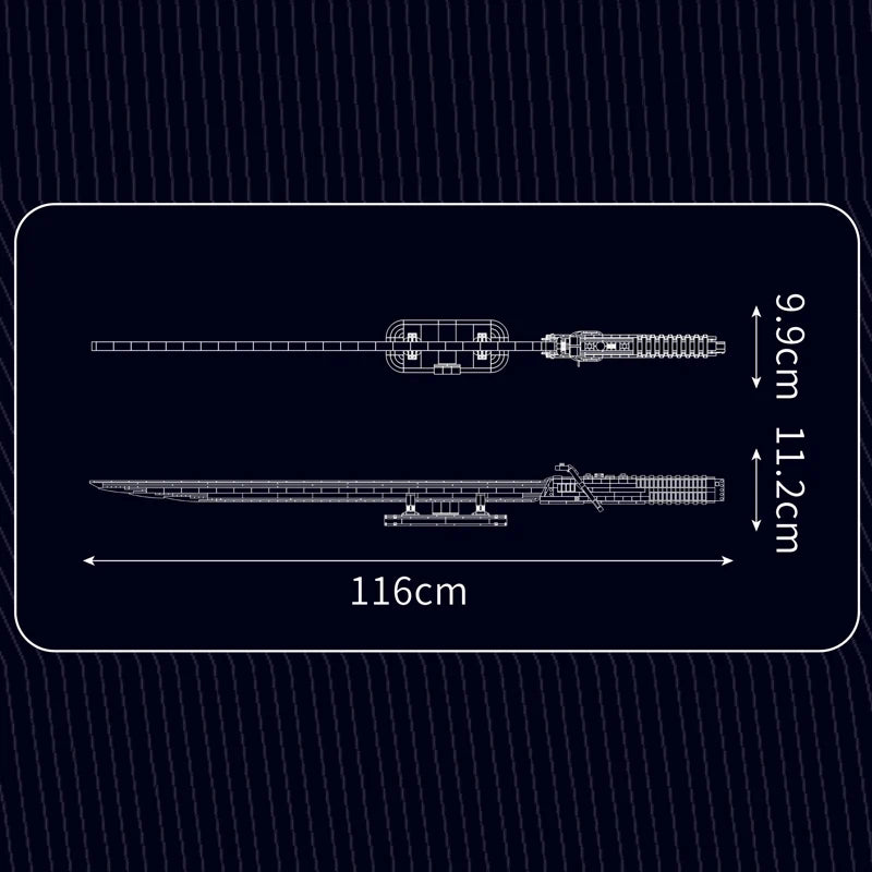 Sabre laser Conquête des étoiles – 885 pièces