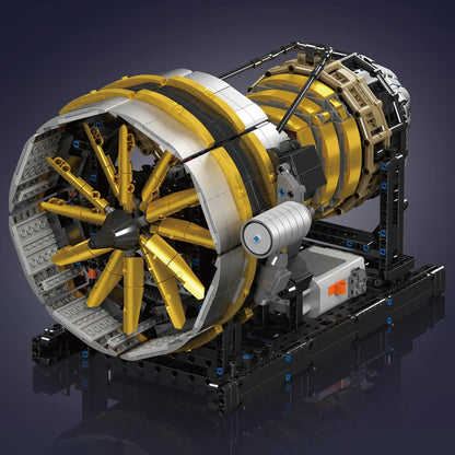 Réacteur d'Avion Technique Motorisé – 2256 pièces