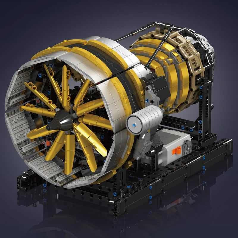 Réacteur d'Avion Technique Motorisé – 2256 pièces