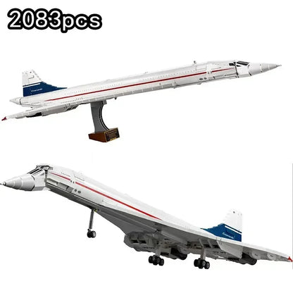 Immense Concorde Supersonique Technique - 2083 pièces