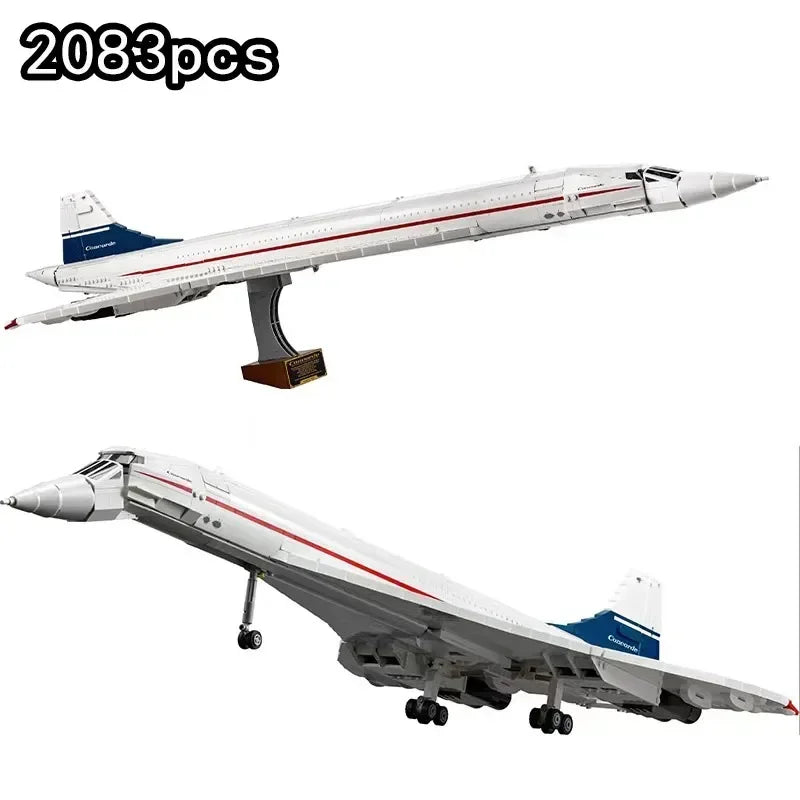 Immense Concorde Supersonique Technique - 2083 pièces