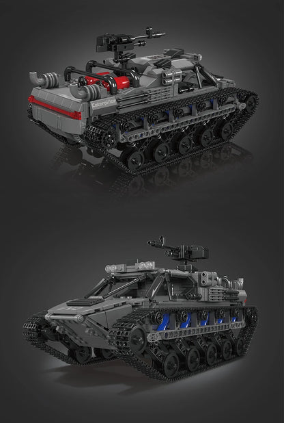 Char chenilles EV2 Technique Télécommandé - 1046 pièces