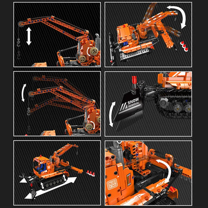 Dameuse Technique Télécommandée - 1241 Pièces