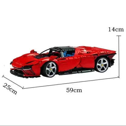 Supercar Italienne SP3 Technique – 3778 pièces