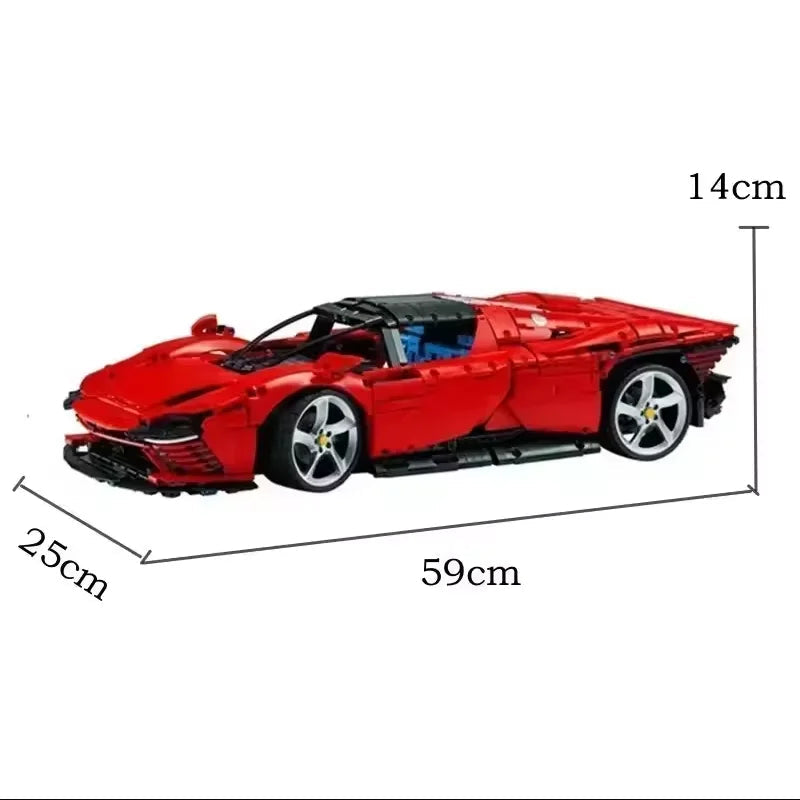 Supercar Italienne SP3 Technique – 3778 pièces