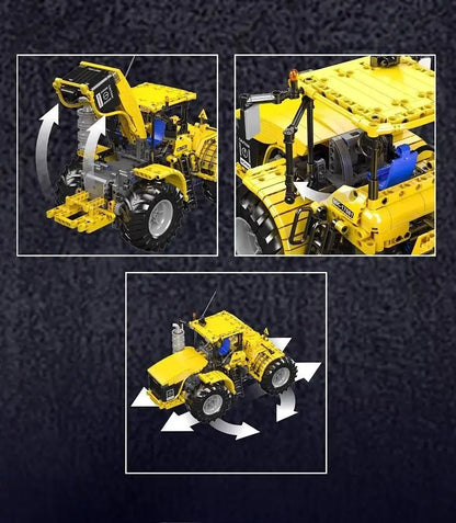 Tracteur agricole sur roues Technique Télécommandé - 1300 pièces