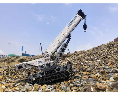 Grue géante sur chenilles Technique Télécommandé - 4000 pièces