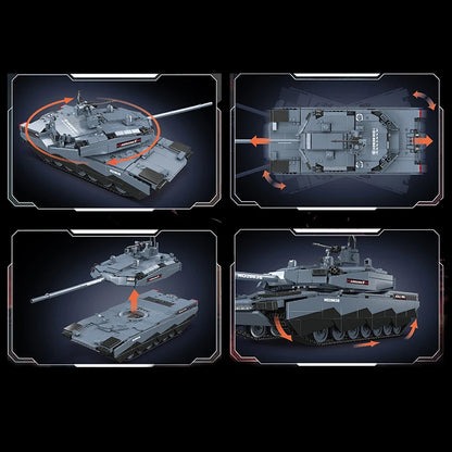 Char ABRAMS X Technique Télécommandé - 1192 pièces