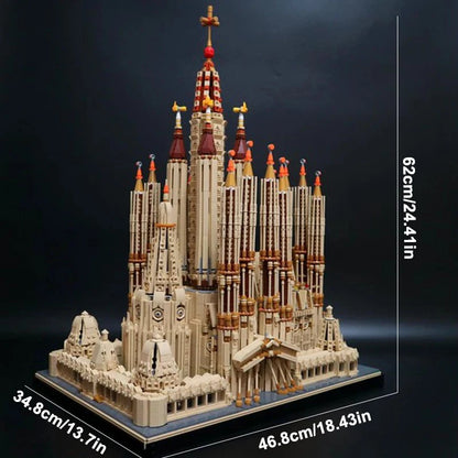Géante Sagrada familia – 10 045 pièces