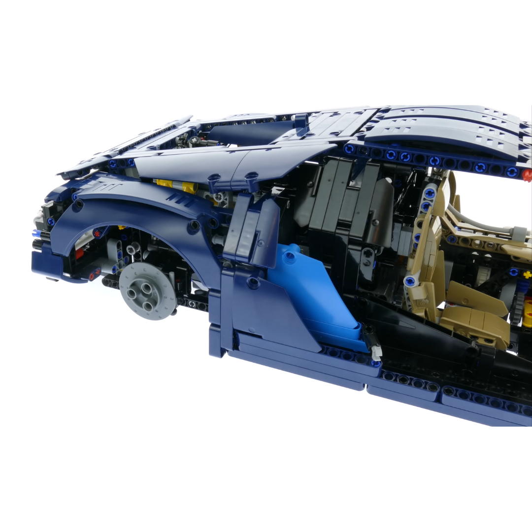 Hypercar Bugatti Chiron Technique - 3599 pièces
