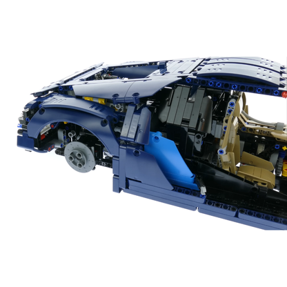 Hypercar Bugatti Chiron Technique - 3599 pièces