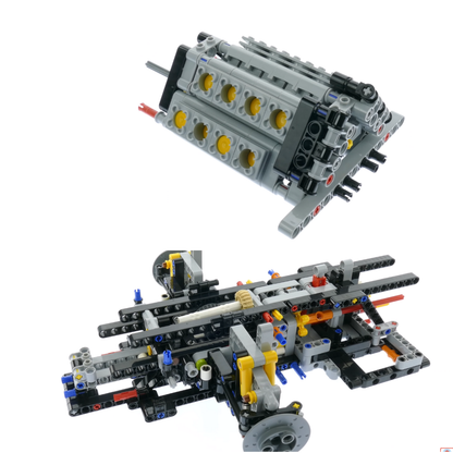 Hypercar Bugatti Chiron Technique - 3599 pièces